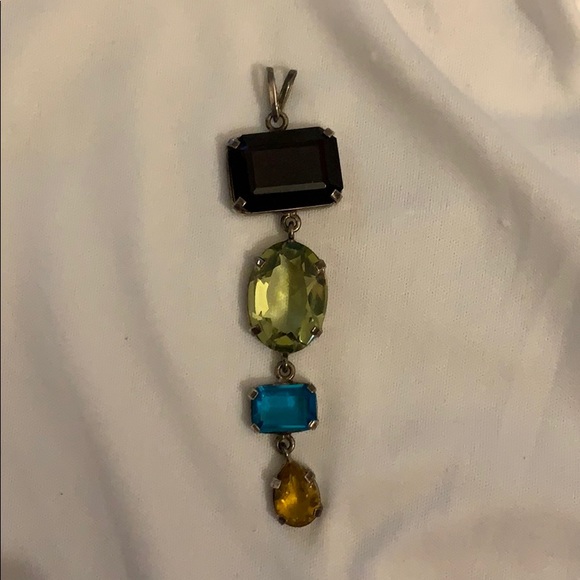 Multi Colored Necklace Charm - Picture 1 of 1